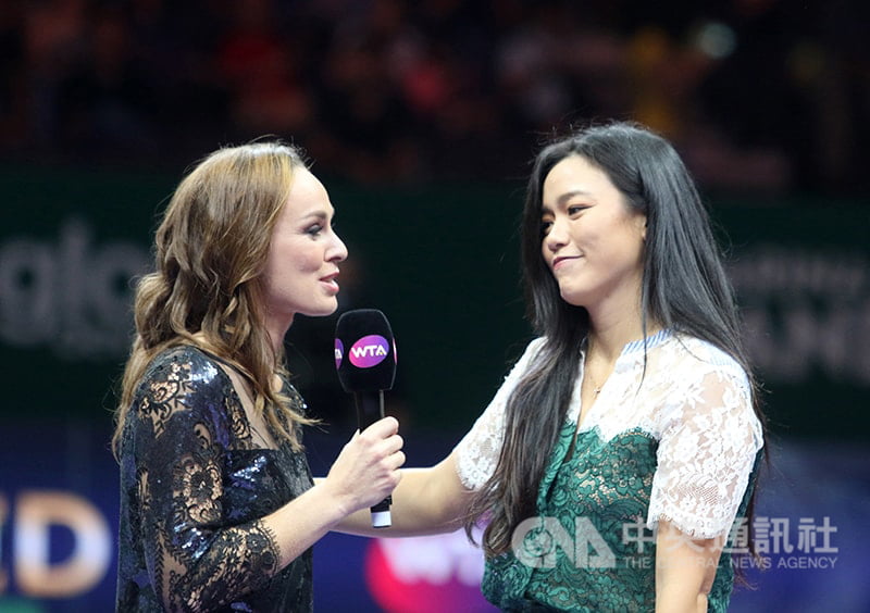 詹詠然與辛吉絲2017年聯手席捲網壇9座冠軍