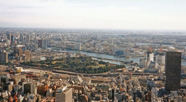 1991東京タワーからの眺め