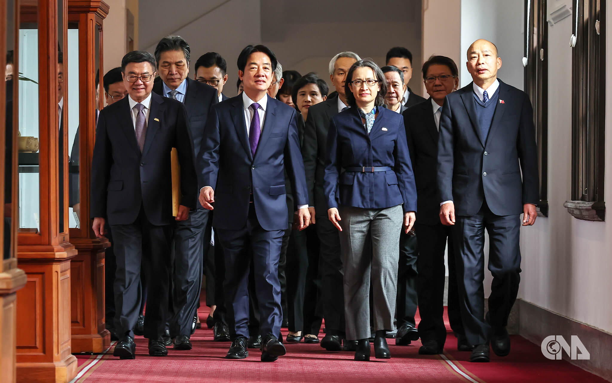 總統賴清德召集五院院長會商國政