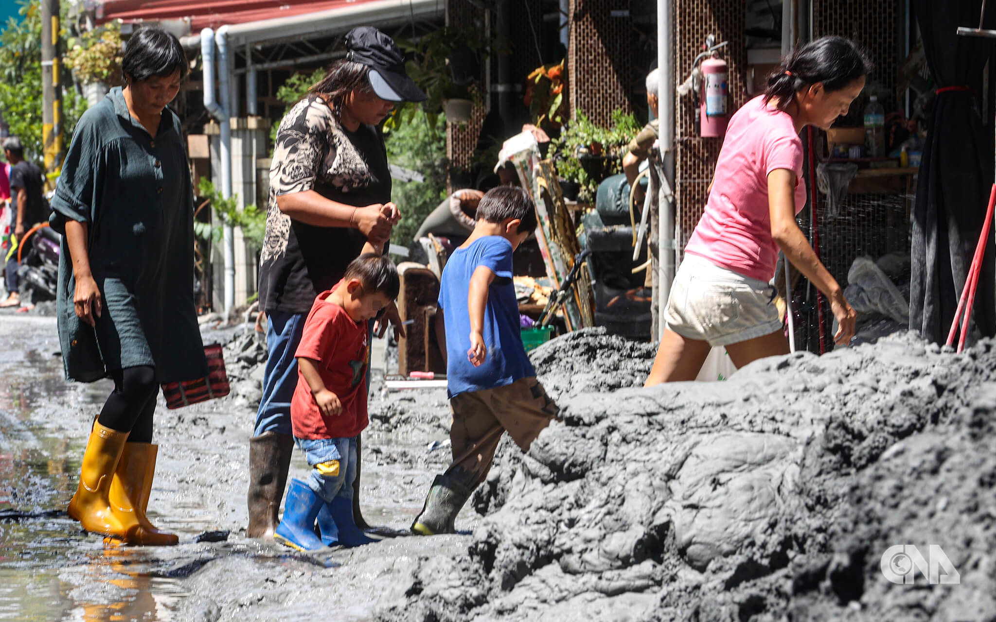 馬太鞍溪堰塞湖溢流致災，花蓮光復鄉滿目瘡痍