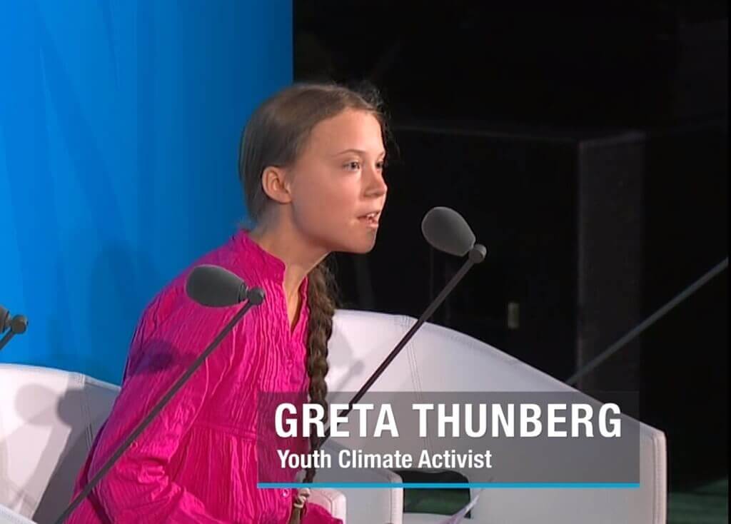 氣候峰會上怒批世界領袖