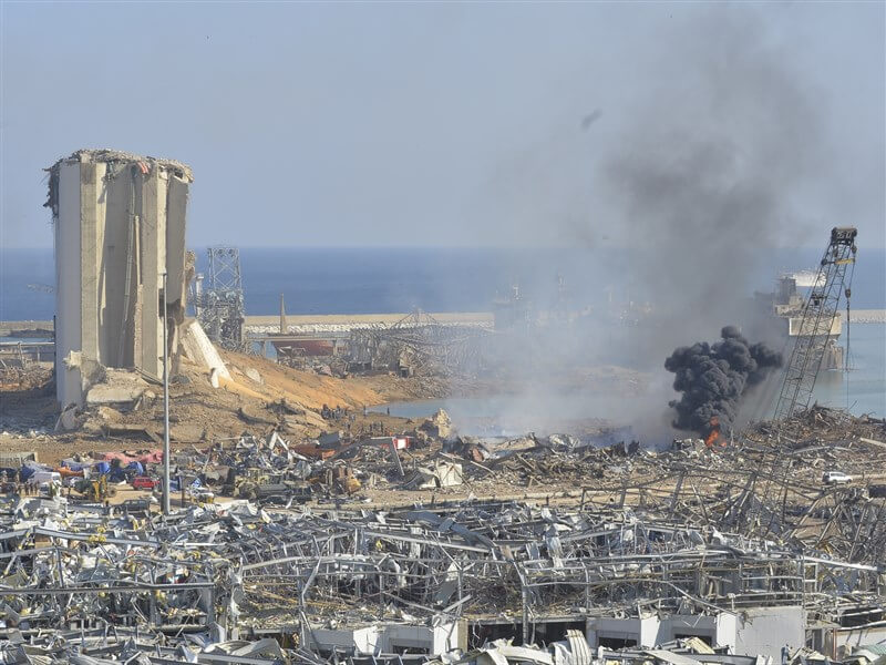 貝魯特災區如世界末日