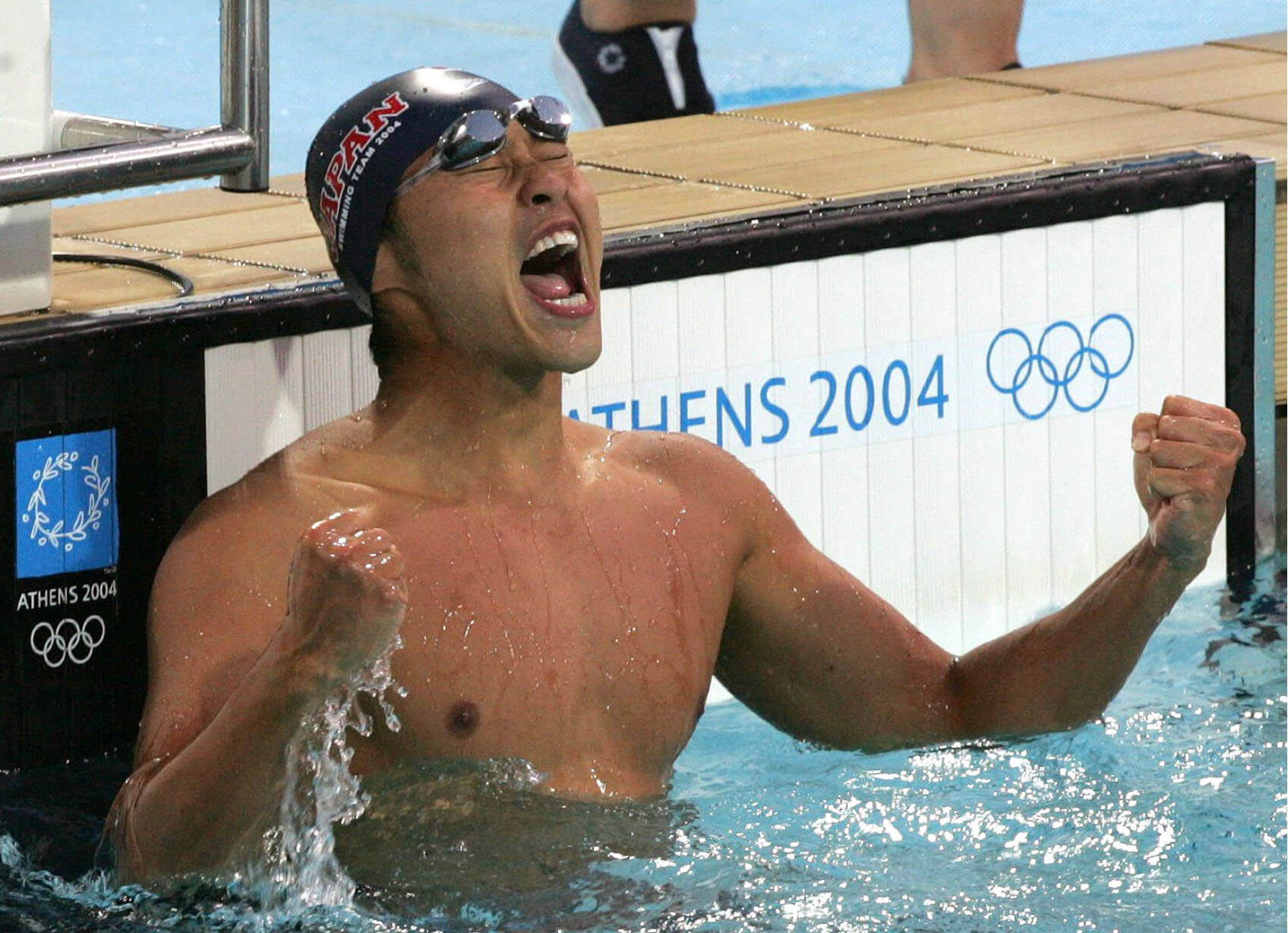 日本游泳競技在國際舞台擁有強大競爭力，過去最有名的莫過於「蛙王」北島康介，曾3度刷新世界紀錄，拿下3面奧運金牌。（檔案照片／共同社提供）