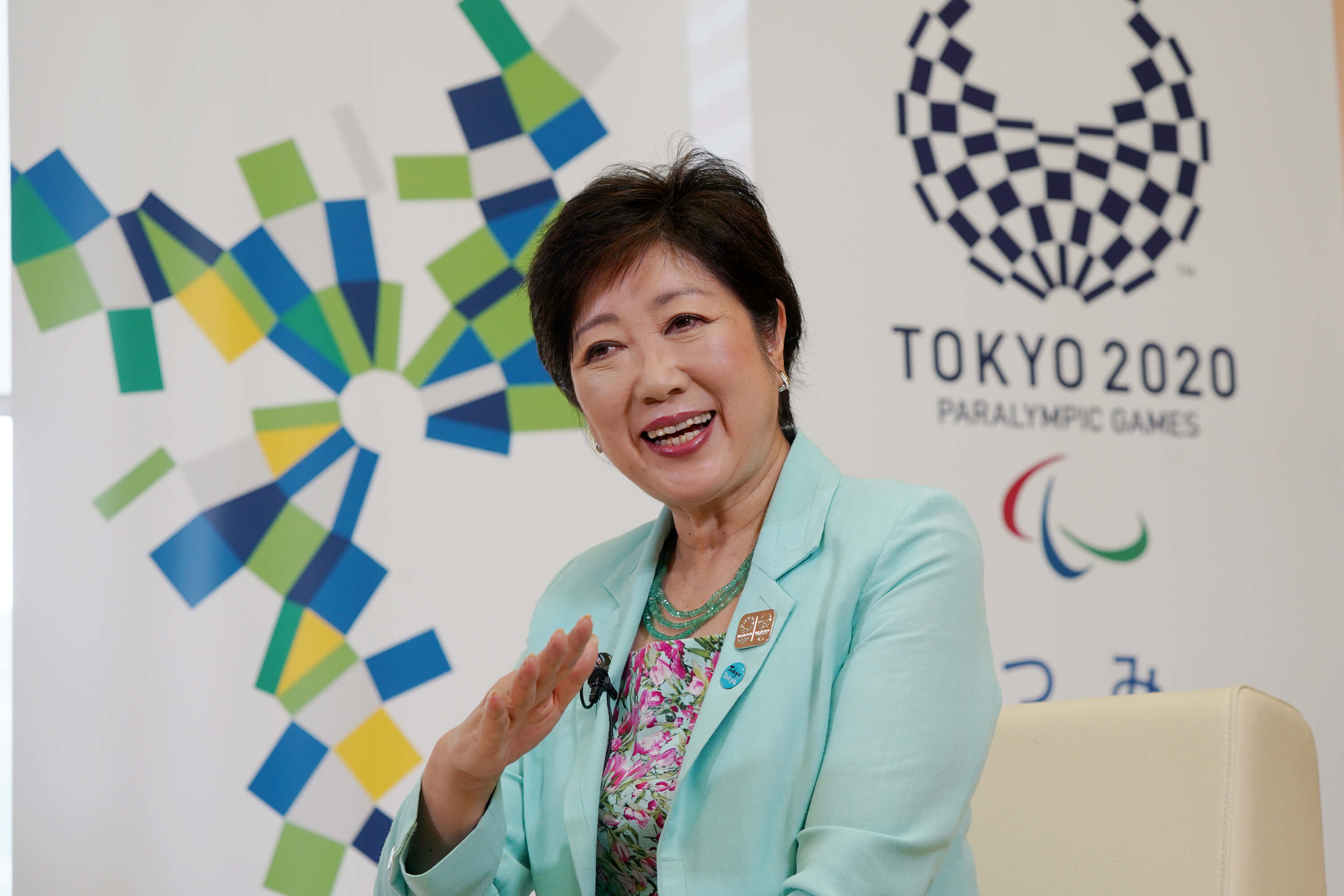 日政壇女將小池百合子 站上東京奧運新舞台