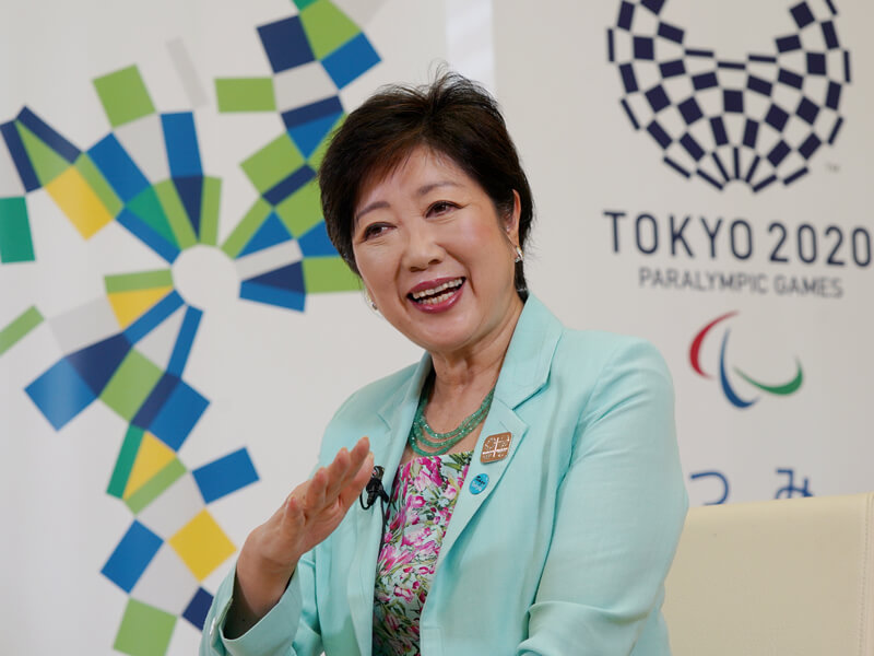 日政壇女將小池百合子 站上東京奧運新舞台