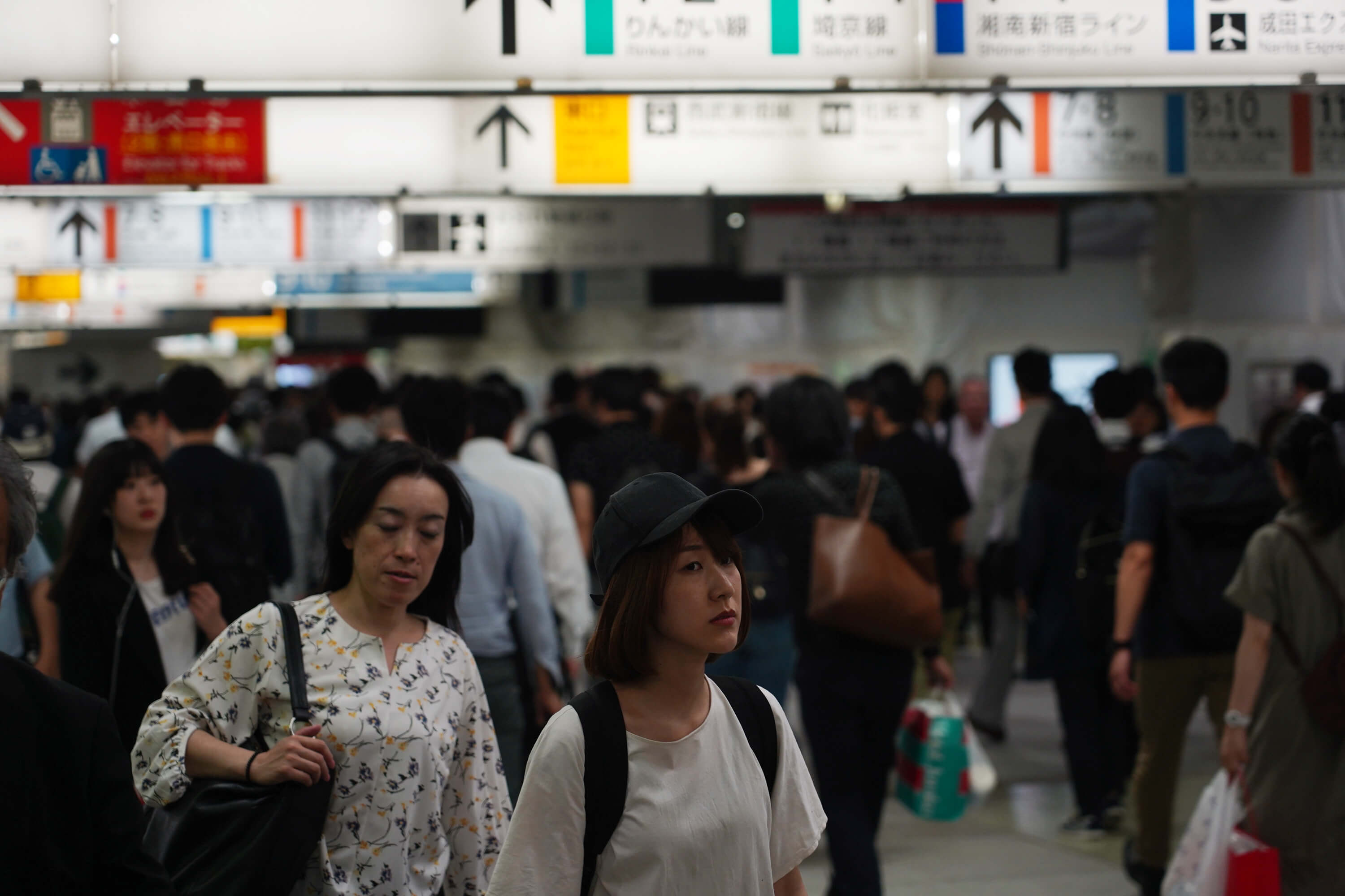 雖不能斷言這次東奧後不景氣會重演，但很多日本人心中仍有不安。圖為東京通勤人潮。（中央社記者吳家昇攝）