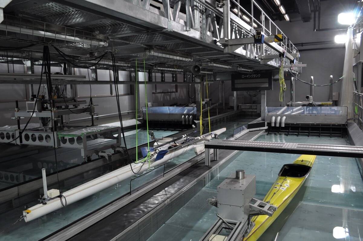 日本國立運動科學中心設立目的是希望由基礎提升日本運動的國際競爭力，從運動科學、運動醫學、資訊等角度提供支援的核心機構。圖為國立運動科學中心內部設施。（運動科學中心提供）