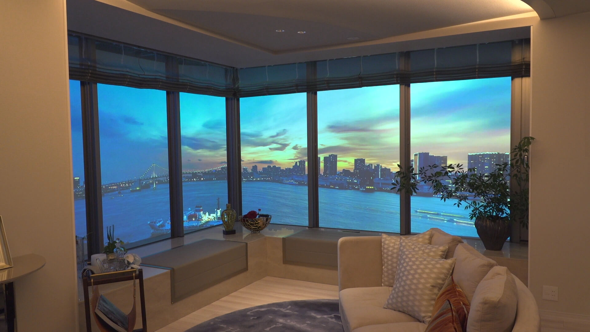 史上最美 東奧選手村看灣景夕照