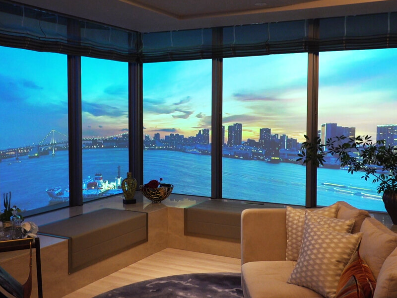 史上最美 東奧選手村看灣景夕照